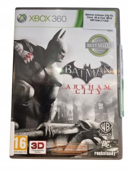 BATMAN ARKHAM CITY Microsoft Xbox 360 Gra na Płycie