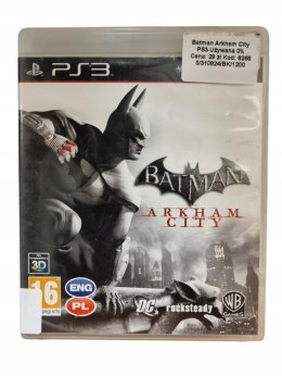 BATMAN ARKHAM CITY PS3 PlayStation 3 Gra na Płycie