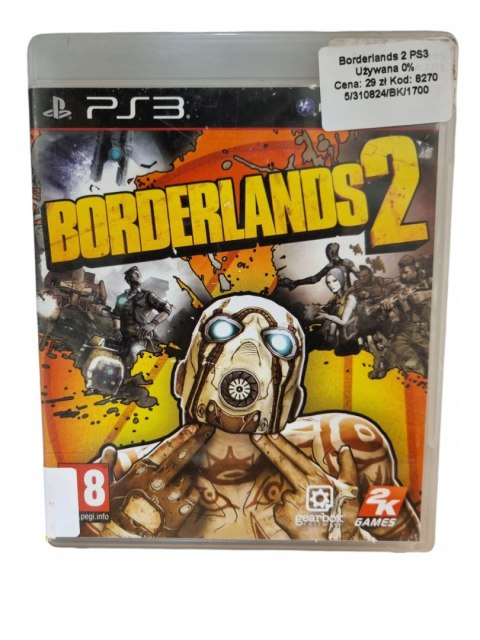 Borderlands 2 PS3 PlayStation 3 Gra na Płycie