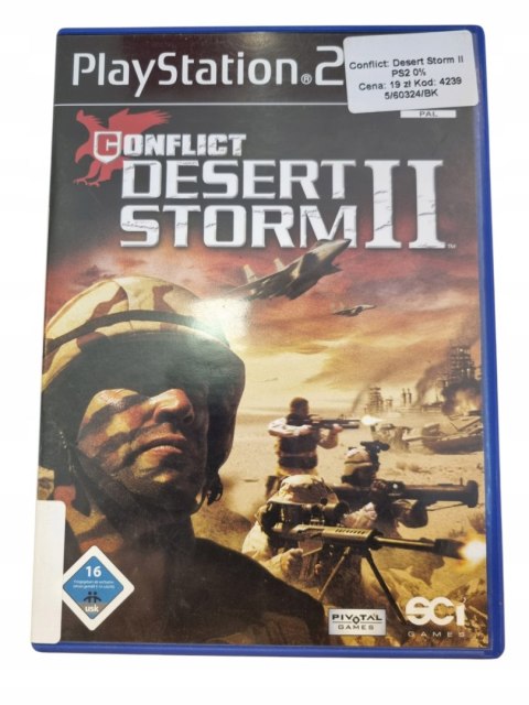 Conflict Desert Storm II PlayStation 2 PS2 Gra na Płycie