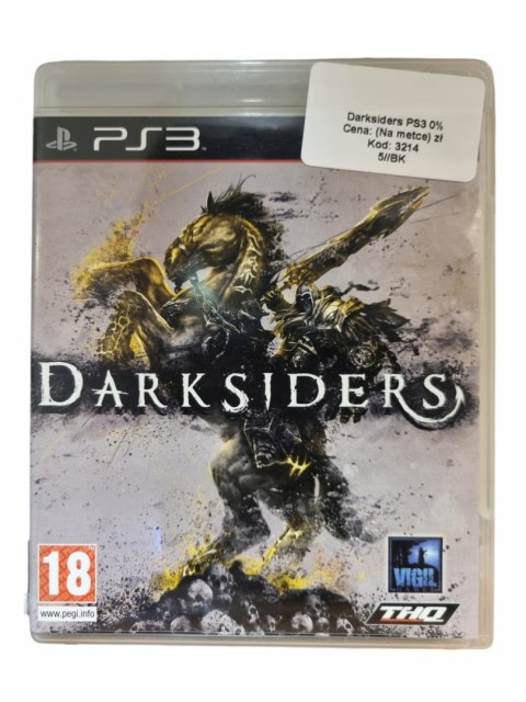 DARKSIDERS PS3 PlayStation 3 Gra na Płycie