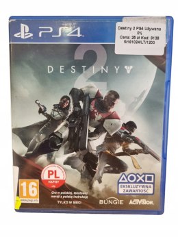 DESTINY 2 PS4 PLAYSTATION 4 GRA NA PŁYCIE