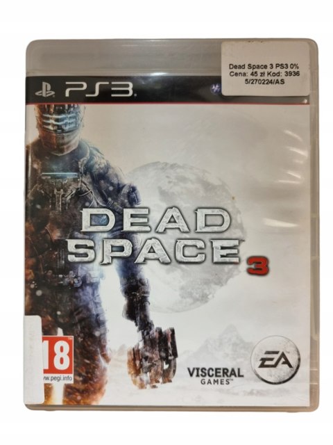 Dead Space 3 PS3 PlayStation 3 Gra na Płycie