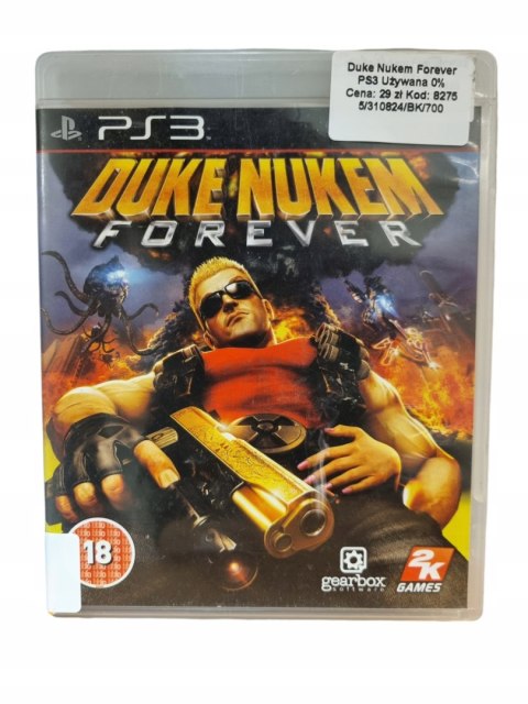 Duke Nukem Forever PS3 PlayStation 3 Gra na Płycie