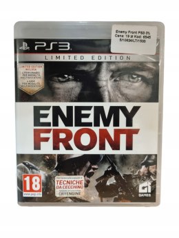 Enemy Front Limited Edition PS3 PlayStation 3 Gra na Płycie