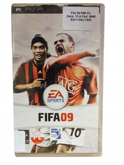 FIFA 09 Sony PSP PlayStation Portable Gra