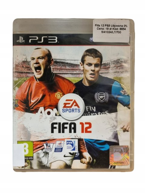 FIFA 12 PS3 PlayStation 3 Gra na Płycie