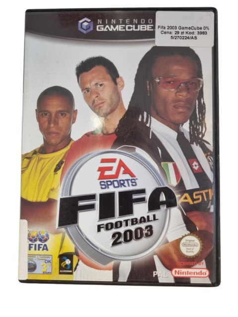 FIFA Football 2003 Nintendo GameCube Gra na Płycie