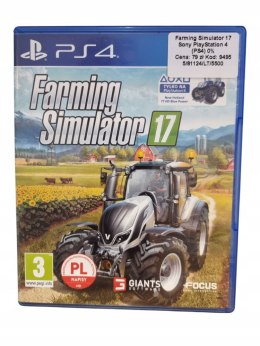 Farming Simulator 17 Sony PlayStation 4 Gra na Płycie