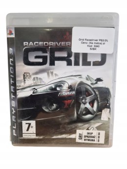 GRID RACEDRIVER Sony PlayStation 3 Gra na Płycie