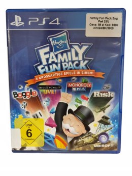 Hasbro Family Fun Pack Monopoly PS4 PLAYSTATION 4 GRA NA PŁYCIE