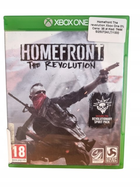 Homefront The Revolution Microsoft Xbox One Gra na Płycie