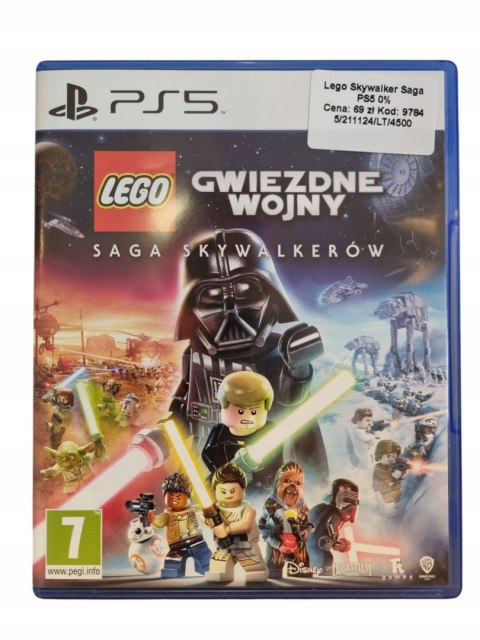 LEGO Gwiezdne Wojny: Saga Skywalkerów Sony PlayStation 5 PS5