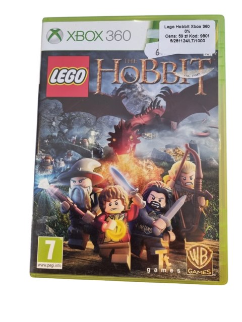 LEGO Hobbit Microsoft Xbox 360 Gra na płycie