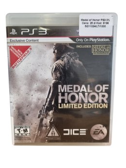 Medal of Honor Sony PlayStation 3 Gra na Płycie