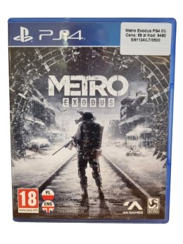 Metro Exodus PS4 PlayStation 4 Gra na Płycie