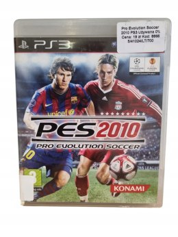 PES 2010 Sony PlayStation 3 Gra na Płycie