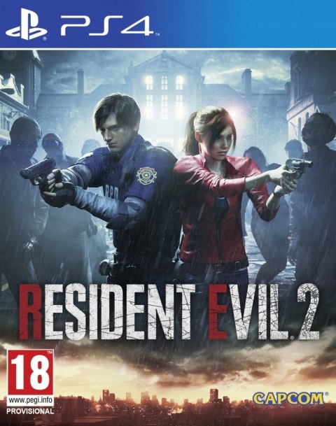 Resident Evil 2 Remake PS4 Nowa Gra Na Płycie w Folii