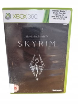 THE ELDER SCROLLS V SKYRIM Microsoft Xbox 360 Gra na Płycie