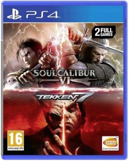 Tekken 7 + SoulCalibur VI PS4 GRA NA PŁYCIE NOWA W FOLII