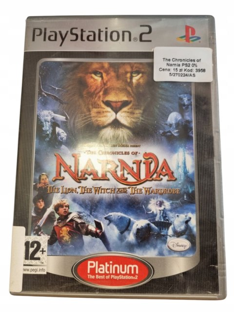 The Chronicles of Narnia PlayStation 2 PS2 Gra na Płycie