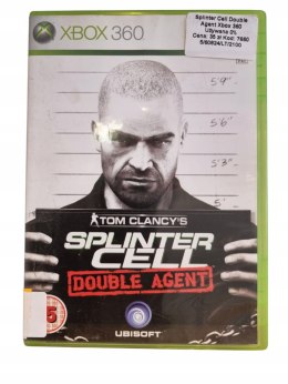 Tom Clancy's Splinter Cell Double Agent Microsoft Xbox 360 Gra na Płycie