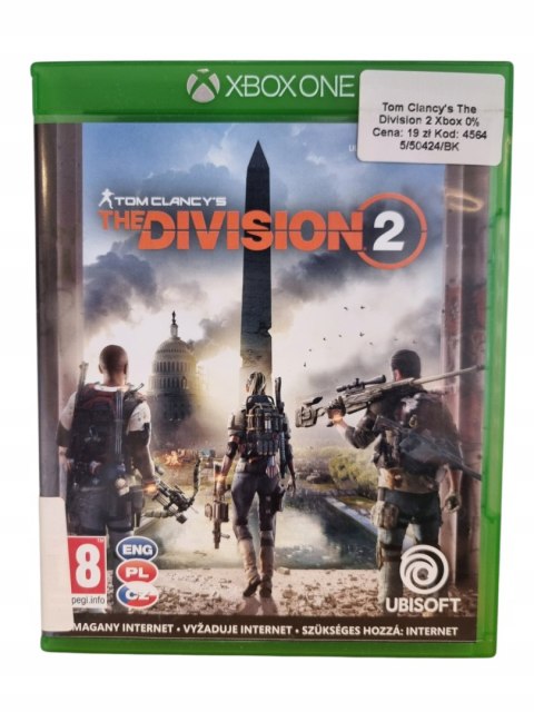 Tom Clancy's The Division 2 Microsoft Xbox One Gra na Płycie