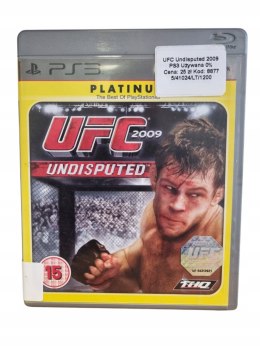 UFC Undisputed 2009 Sony PlayStation 3 Gra na Płycie