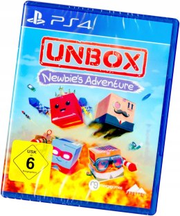 Unbox Newbie's Adventure PS4 Nowa Gra Na Płycie w Folii