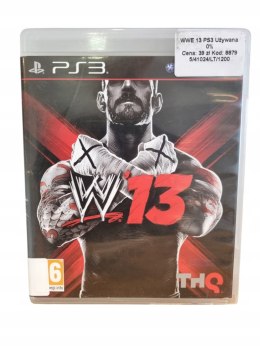 WWE 13 Sony PlayStation 3 Gra na Płycie