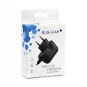 Ładowarka sieciowa do telefonu Blue Star USB A 2A 10W + kabel USB A do USB C TFK-TC-1100B czarna