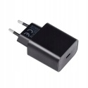Ładowarka sieciowa do telefonu Blue Star USB C QC4.0 PD 3A 25W + kabel USB C do USB C TFB-TC-25WPD czarna