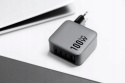 Ładowarka sieciowa do telefonu Forcell F-Energy GaN 3 x USB C + USB A QC4.0 PD 5A 100W VT-46 szara