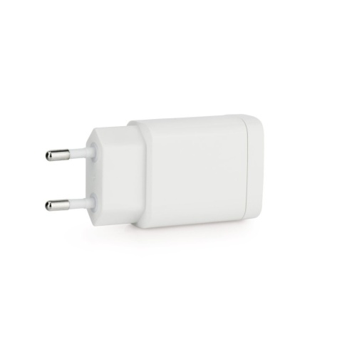 Ładowarka sieciowa do telefonu Forcell F-Energy USB A QC3.0 2,4A 18W + kabel USB A do USB C TFK-TC-1099 biała