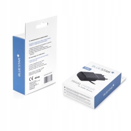 Ładowarka sieciowa do telefonu Nokia 6101 / N70 / N95 Blue Star 0,6A 3W TFK-TC-1100B czarna