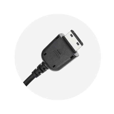 Ładowarka sieciowa do telefonu Samsung L760 / G800 / G600 / J750 Blue Star 1A 5W TFK-TC-1100B czarna