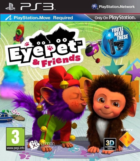 Gra EyePet & Przyjaciele Playstation 3 PS3 Używana