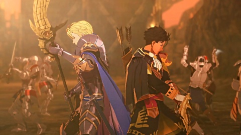 Gra Fire Emblem Warriors Three Hopes Nintendo Switch Używana