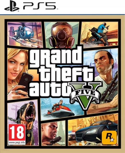 Gra Grand Theft Auto V GTA V Playstation 5 PS5 Nowa