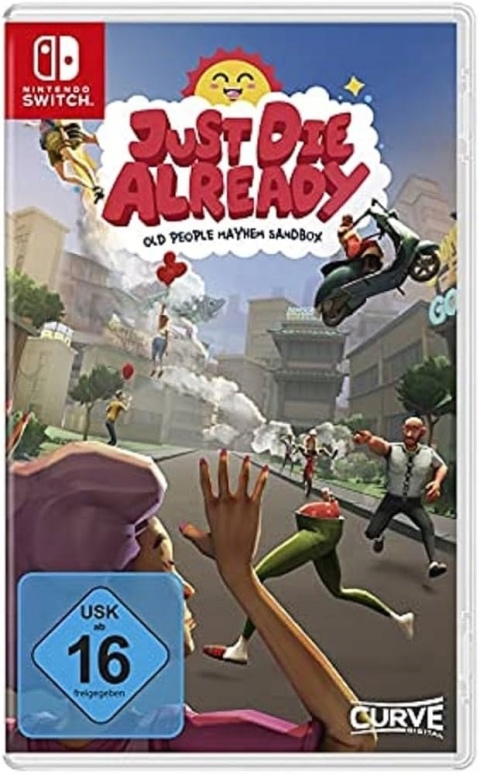 Gra Just Die Already: Old People Mayhem Sandbox Nintendo Switch Nowa