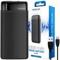Forever power bank TB-100M 10000 mAh czarny