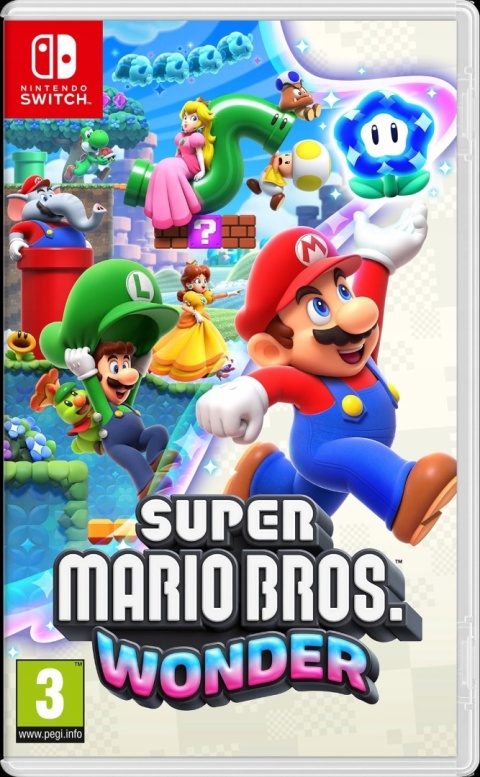 Gra Super Mario Bros. Wonder Nintendo Switch Używana