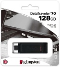Kingston pendrive 128GB USB-C DT70 czarny