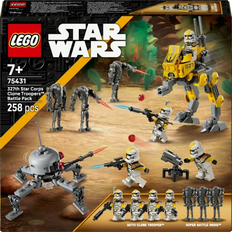 LEGO Star Wars Żołnierze-Klony z 327. Korpusu Galaktycznego 75431