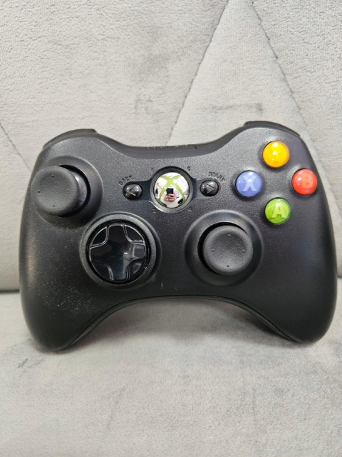 Oryginalny Pad Kontroler Xbox 360 Czarny Używany