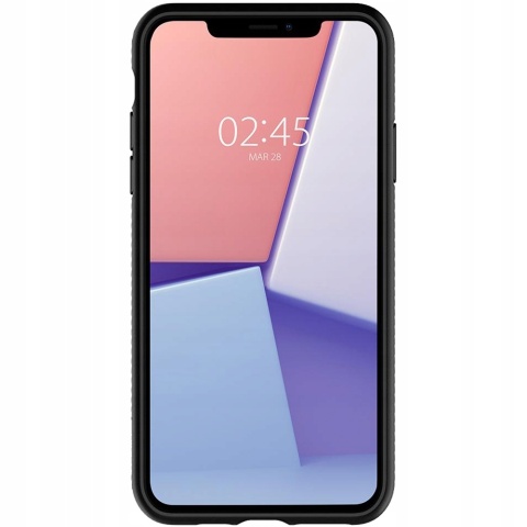 Spigen nakładka Liquid Air do iPhone 11 matowa czarna