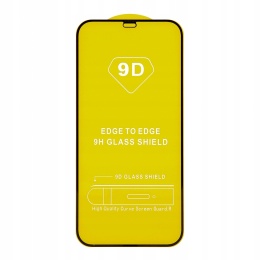 Szkło hartowane 9D do iPhone 13 Mini 5.4 czarna ramka