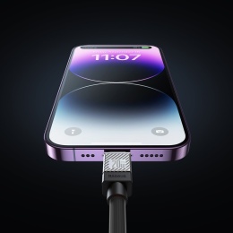 Baseus kabel CoolPlay USB-C - Lightning 1m 20W czarny