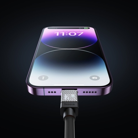 Baseus kabel CoolPlay USB-C - Lightning 1m 20W czarny