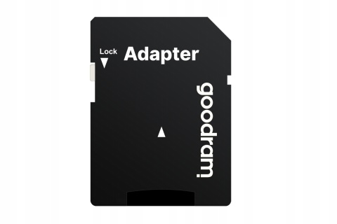 GOODRAM karta pamięci microSD 256GB 100MB/s class 10 UHS I z adapterem SD